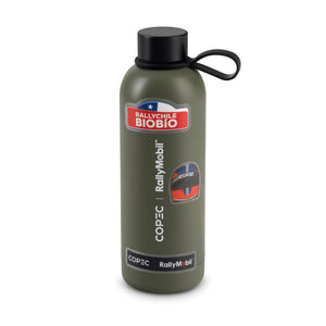 Botella Térmica Copec Rallymobil 500ml Verde con Stickers RY26 WRC2026