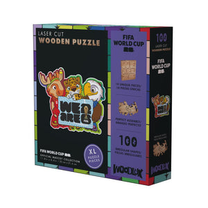 Puzzle 100 Piezas FIFA 2026 Mascotas Starter Lite