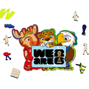 Puzzle 100 Piezas FIFA 2026 Mascotas Starter Lite