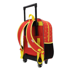 Trolley Set 3 En 1 Cars Infantil (Mochila Con Ruedas, Lonchera Y Estuche)
