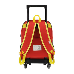 Trolley Set 3 En 1 Cars Infantil (Mochila Con Ruedas, Lonchera Y Estuche)