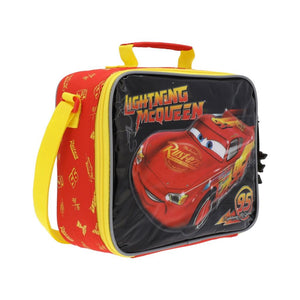 Trolley Set 3 En 1 Cars Infantil (Mochila Con Ruedas, Lonchera Y Estuche)