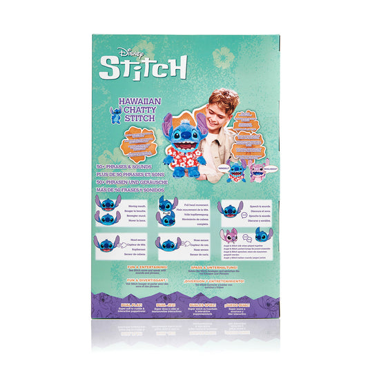 Stitch Peluche Electronico Hawaiano