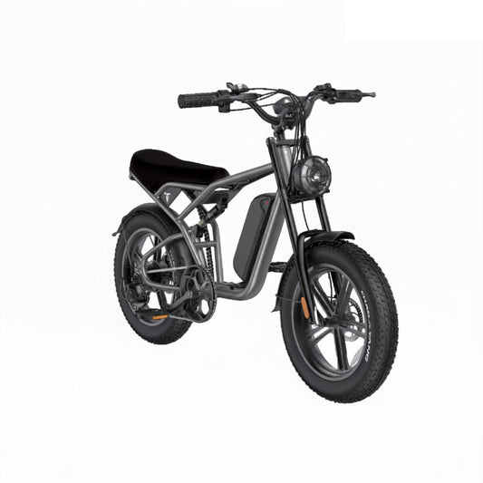 Ebike 20x4 Dual Motor 3000W 25Ah Black Phantom