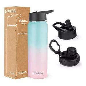 Botella Térmica One2Go Acero Inoxidable 700 Ml Pastel
