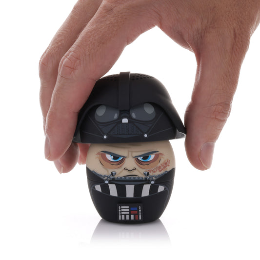 Parlante Bluetooth Portátil Darth Vader Casco Removible Star Bitty Boomers