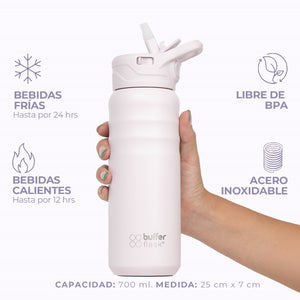 Botella Yosemite1 Buffer 700ml  Pinky