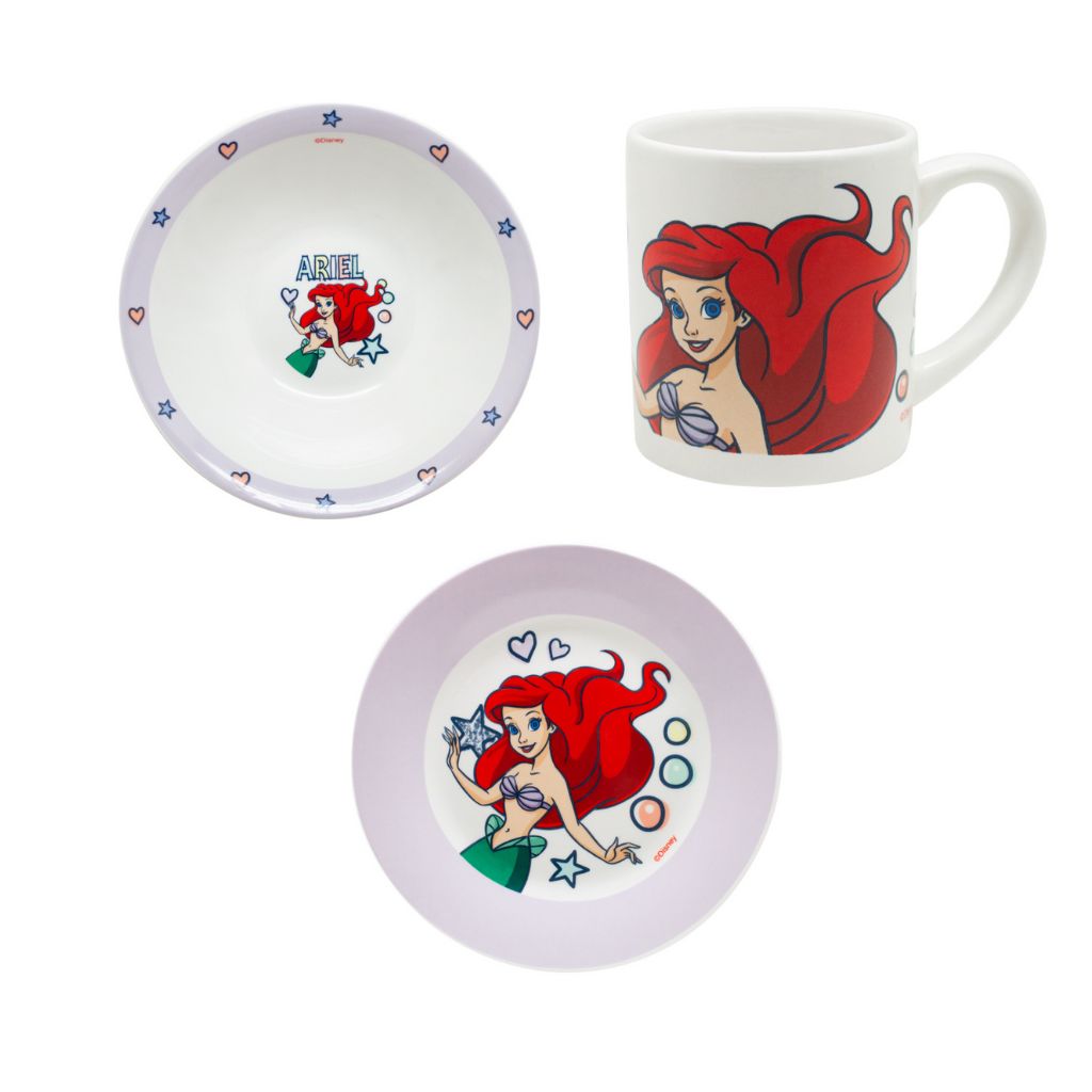 Set Desayuno 3Pcs Licencias Princesa