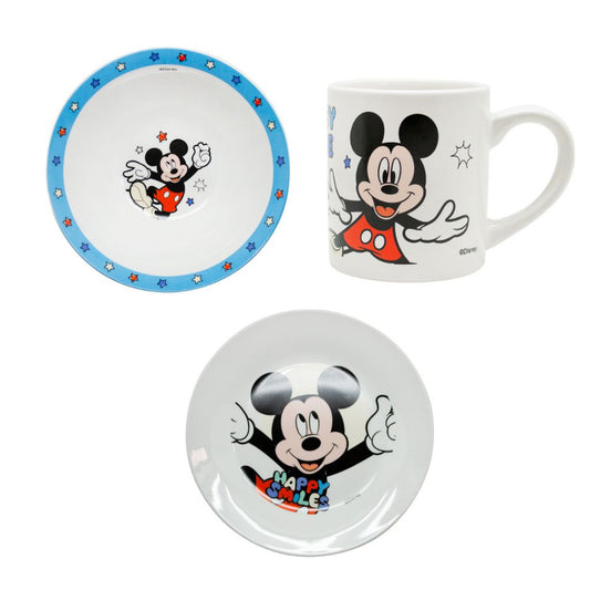 Set Desayuno 3Pcs Licencias Mickey