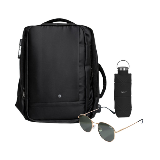 Combo 48% OFF: Mochila Viral 32L + Botella 700ml + Lentes de Sol Cala