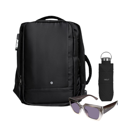 Combo 48% OFF: Mochila Viral 32L + Botella 700ml + Lentes de Sol Galicia