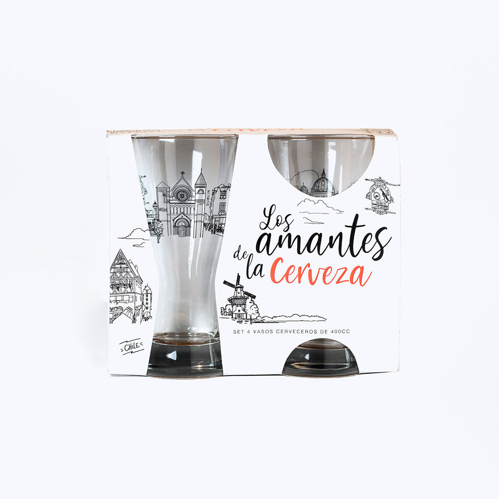 Set 4 Vasos Cerveceros Kassel