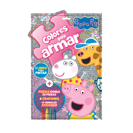 Colores para armar peppa pig