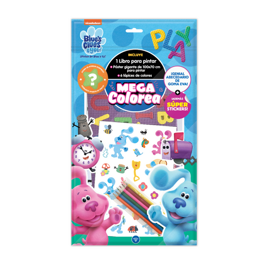 Bolsa Megacolorea Blue´S Clues