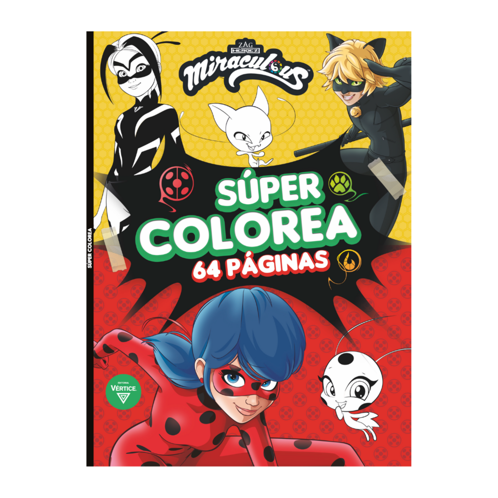 Libro Actividades 64Pag Miraculous - Lady Bug