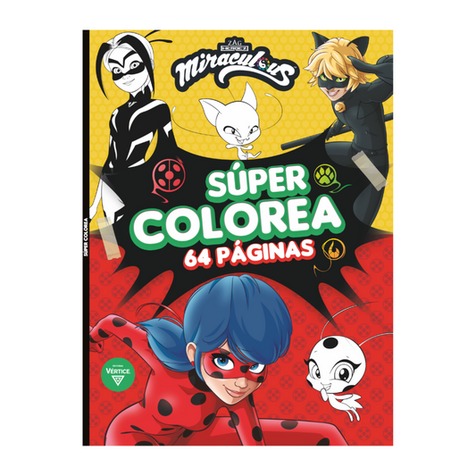Libro Actividades 64Pag Miraculous - Lady Bug