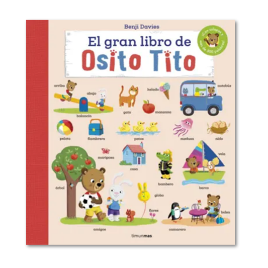 Combo Libro Infantil. El Gran Libro De Osito Tito y Osito Tito. ¡Feliz Navidad!