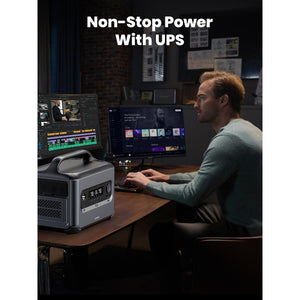 Energía Portátil UGREEN GS1200 1024Wh Con Carga Solar Hasta 400W