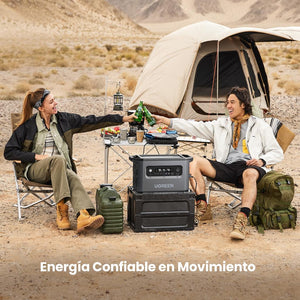 Energía Portátil UGREEN GS2200 2048Wh Con Carga Solar Hasta 1200W