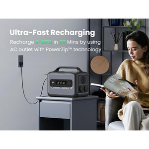 Energía Portátil UGREEN GS1200 1024Wh Con Carga Solar Hasta 400W