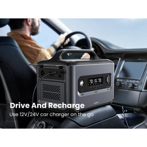 Energía Portátil UGREEN GS1200 1024Wh Con Carga Solar Hasta 400W