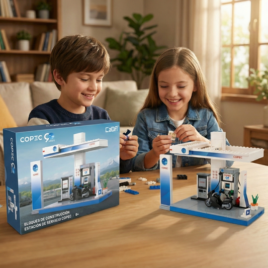 Estación de Servicio Copec – Juego de Bloques de construcción 324 Piezas