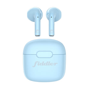 Audífonos Bluetooth Tws Fiddler Colors Celeste