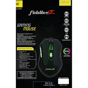 Mouse Gamer 6D con Luces RGB Fiddler Z