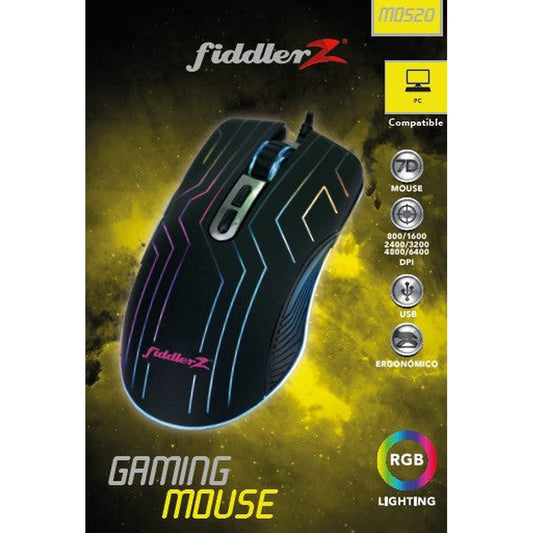 Gaming Mouse 7D Rgb Fiddler Z