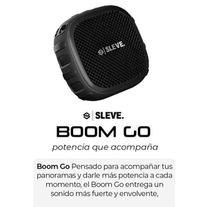 Parlante Boom Go Black Sleve