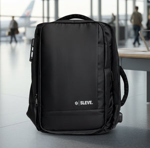 Combo 2 Mochilas de Viaje Viral. 1 Mochila Negra 30L y 1 Mochila 36L Ripstop Light Blue