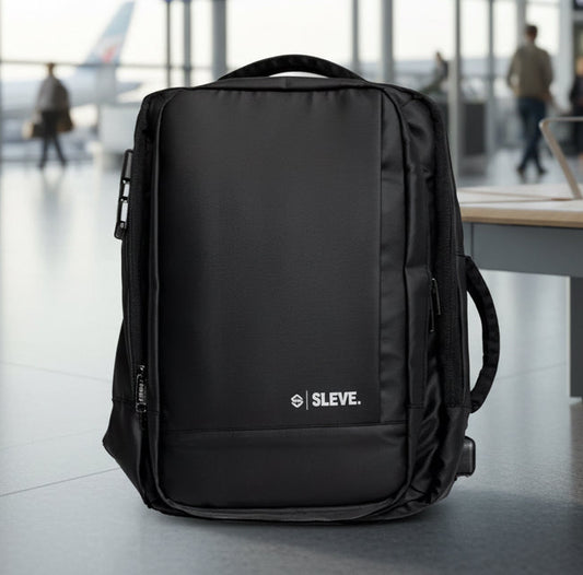 Combo 2 Mochilas de Viaje Viral. 1 Mochila Negra 30L y 1 Mochila 36L Ripstop Lila