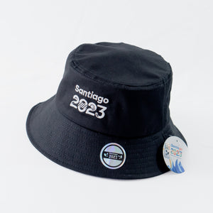 Sombrero Bucket Negro.