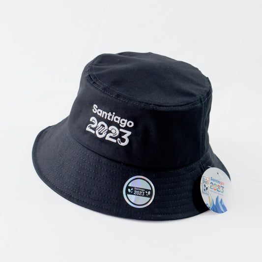 Sombrero Bucket Negro.