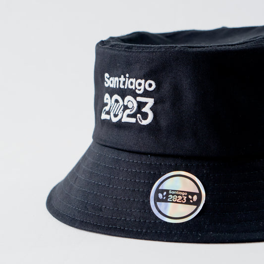 Sombrero Bucket Negro.