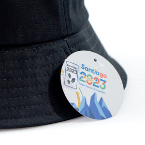 Sombrero Bucket Negro.