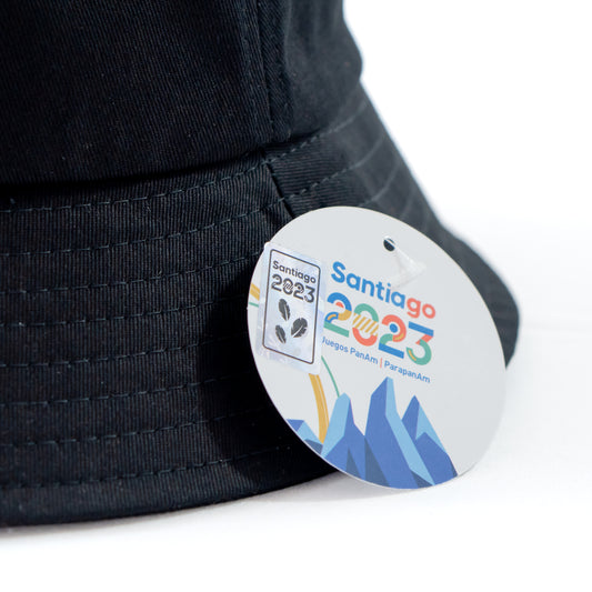 Sombrero Bucket Negro.