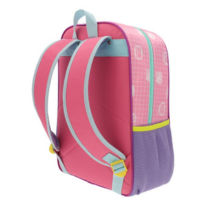 Mochila Hello Kitty Y Amigos Rosada