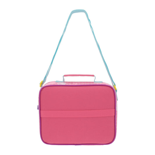 Lonchera Hello Kitty Y Amigos Rosada