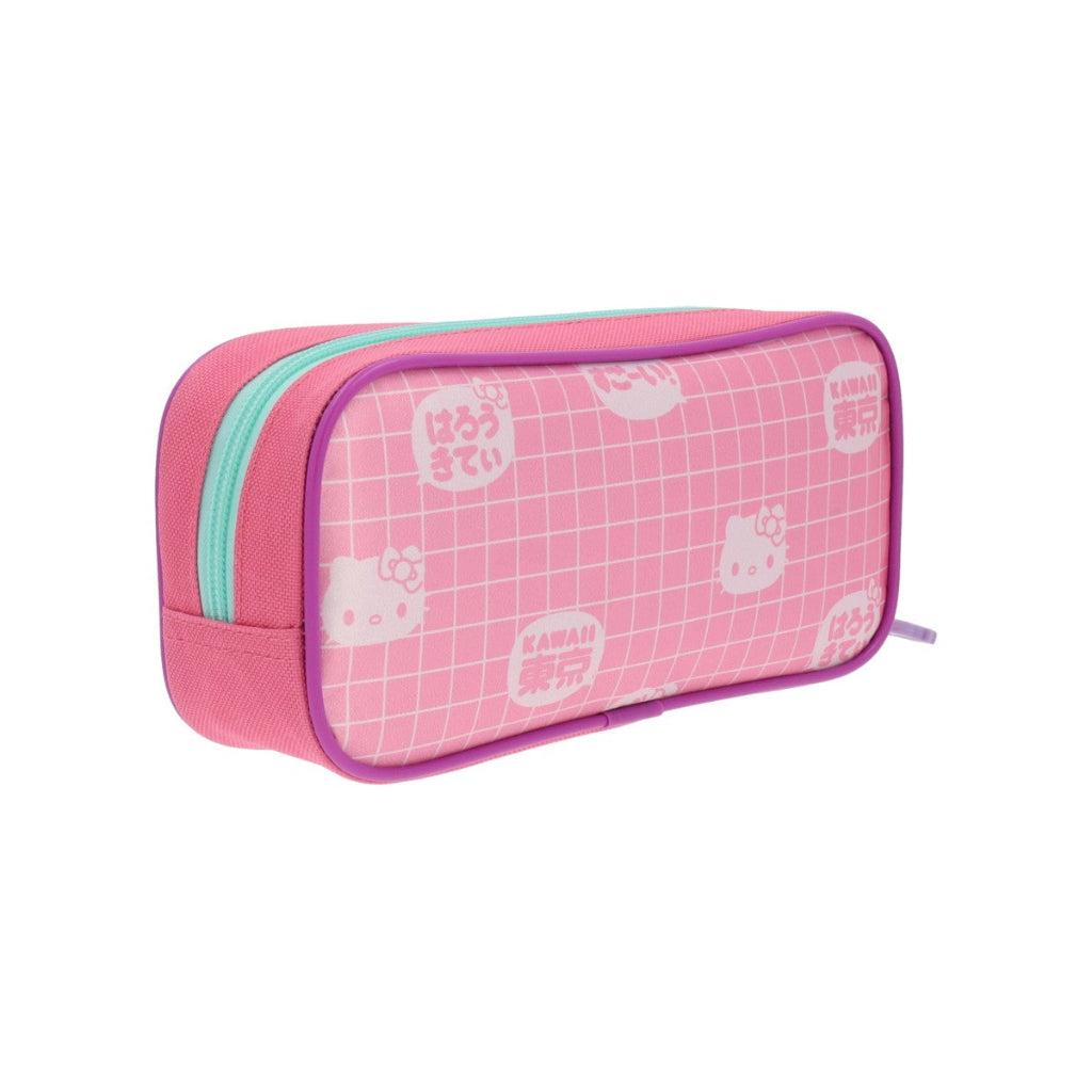 Estuche Hello Kitty Y Amigos Rosado