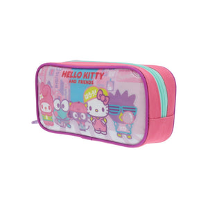 Estuche Hello Kitty Y Amigos Rosado