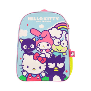 Pack 3 En 1 Mochila, Lonchera Y Estuche Hello Kitty Celeste