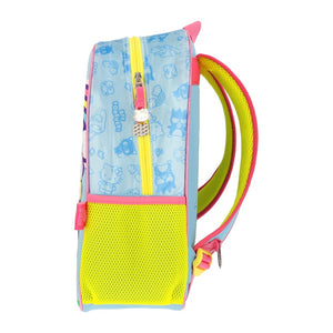 Pack 3 En 1 Mochila, Lonchera Y Estuche Hello Kitty Celeste