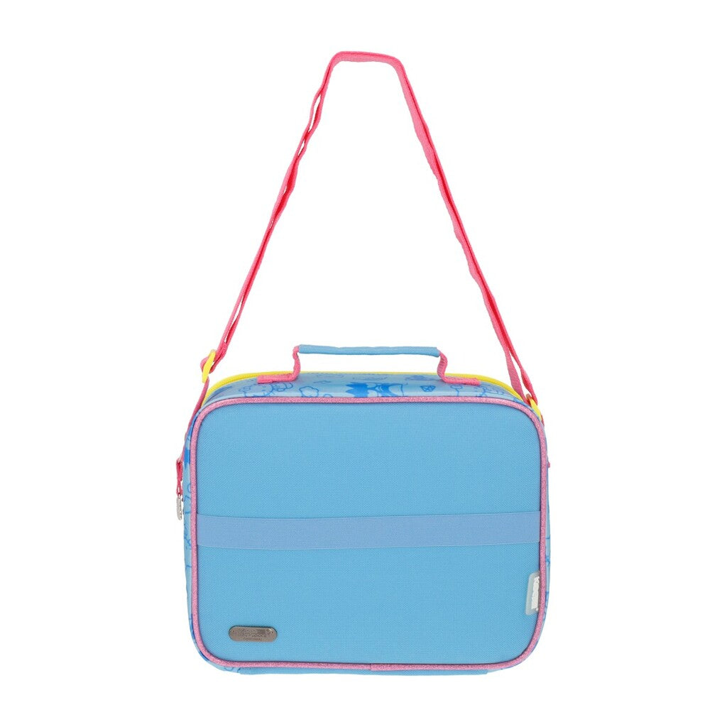 Pack 3 En 1 Mochila, Lonchera Y Estuche Hello Kitty Celeste