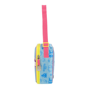 Pack 3 En 1 Mochila, Lonchera Y Estuche Hello Kitty Celeste