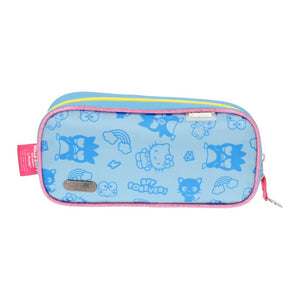 Pack 3 En 1 Mochila, Lonchera Y Estuche Hello Kitty Celeste