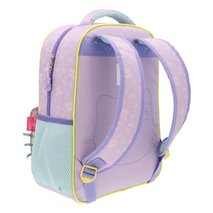 Combo: Mochila Hello Kitty Metalizada + Cuaderno De Actividades  + Estuche + Lápices Colores  + Snackbox B.Box Ocean Breeze