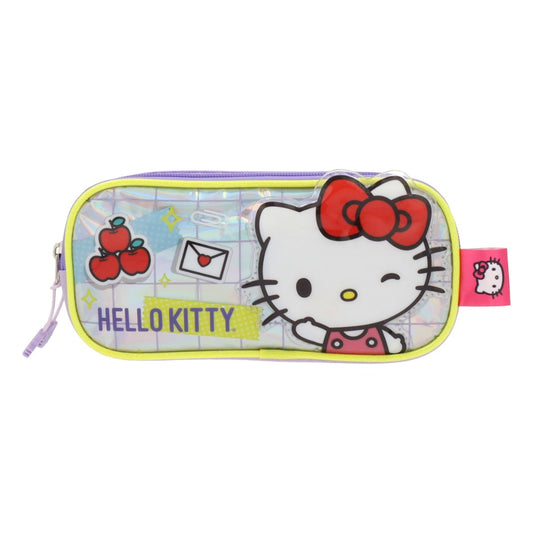 Estuche Hello Kitty Metalizado