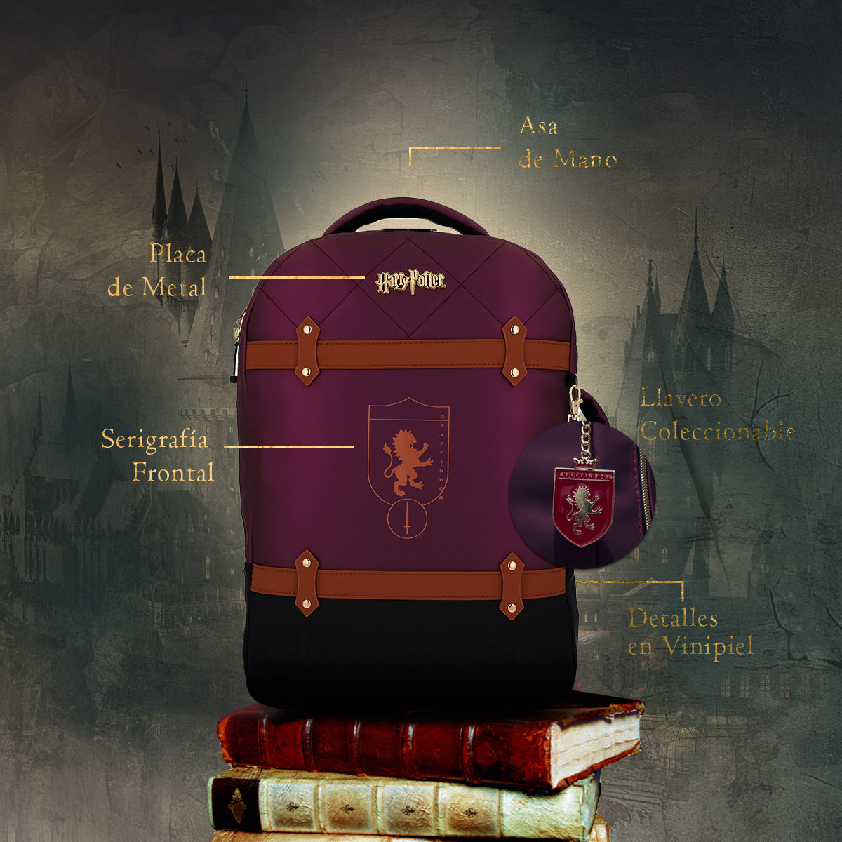 Mochila Harry Potter Gryffindor Burdeo
