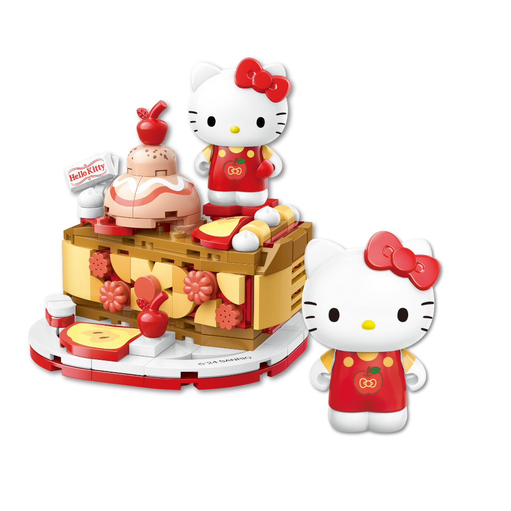 🍎 Bloques Armables Hello Kitty 136 Piezas | Tienda Copec